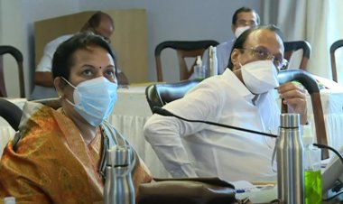 उपमुख्यमंत्री अजित पवार यांनी घेतला पुणे जिल्ह्यातील कोरोना प्रादुर्भाव परिस्थितीसह उपाययोजनांचा आढावा.