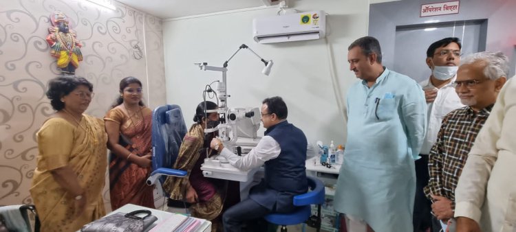 लायन्स क्लब पंढरपूर मार्फत मोतीबिंदू शस्त्रक्रिया शिबीर संपन्न