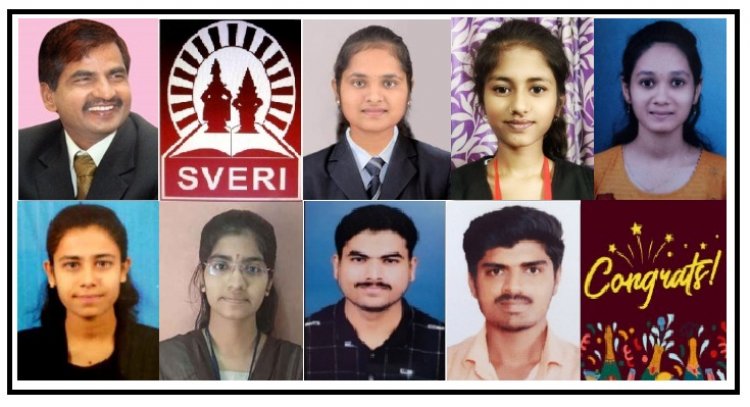 स्वेरीच्या सात विद्यार्थ्यांची ‘इन्फोसिस’ कंपनीमध्ये निवड.....