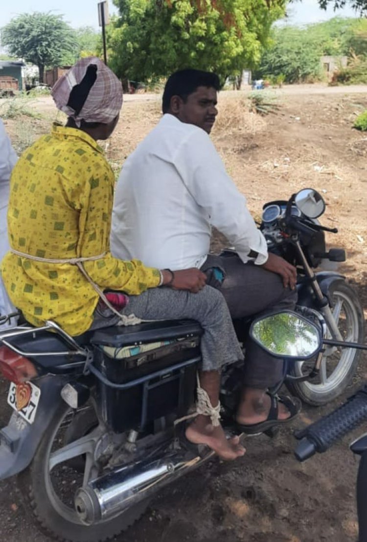 कोपरगावमध्ये युवकाचे हातपाय दोरीने बांधून पूजा करणारचे होते, इतक्यात…