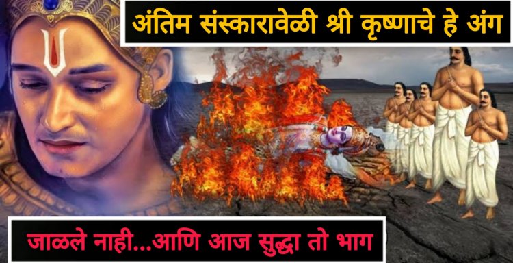 श्रीकृष्णाच्या अंतिम संस्कारानंतरही त्यांच्या शरीराचा हा भाग ज ळत नव्हता…आणि तो भाग आज सुद्धा या ठिकाणी