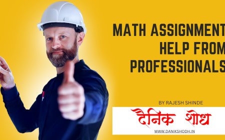 Math Assignment Help from Professionals