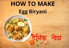 Egg biryani