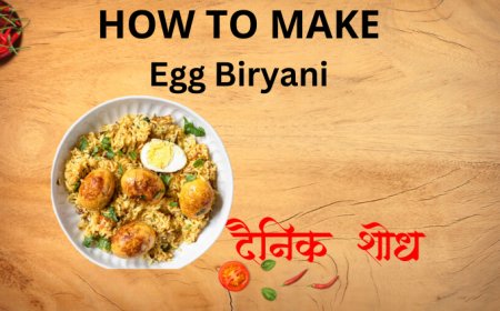 Egg biryani