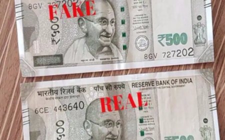 असली और नकली नोट की पहचान कैसे करें | How to differentiate between fake and real note In Hindi