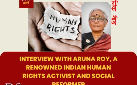 Interview with Aruna Roy, a renowned Indian human rights activist and social reformer